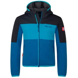 TROLLKIDS Sogndal Fleecejacke Alpine Blue/Pool Blue/Black 122