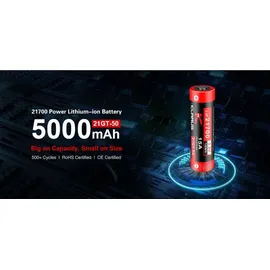 Klarus 21GT-50 21700 5000 mAh 1 St.