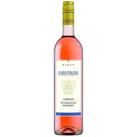 Rosewein Ehrentrudis Tuniberger Spätburgunder Weißherbst QbA lieblich, Roséwein 2022