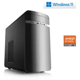 CSL Office PC, AMD Ryzen 5 8600G, 16 GB 1000 GB SSD, Windows XP Home Edition