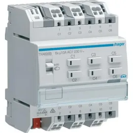 Hager TXA606B Schalt-/Jalousieaktor 6/3-fach KNX