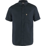 Fjällräven Kurzarmhemd Övik Travel Shirt SS blau XL