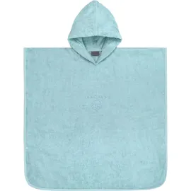 Normani Kinder Baumwoll Badeponcho Manama in Hellblau | Gr.: 75 x 90 cm
