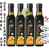 KRÄUTERLAND Bio Kürbiskernöl 1000ml, kaltgepresst, frisch aus der Steiermark