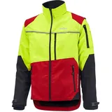 KOX Forstjacke Transform Rot/Gelb Größe 66/68 - KOX