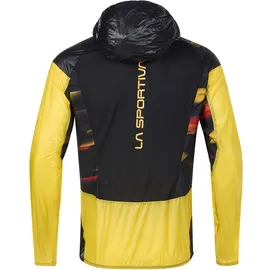 La Sportiva Blizzard Windbreaker Jacke - Black / Yellow - L