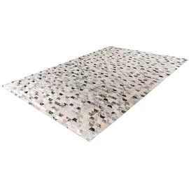 Padiro Lederteppich PADIRO "Lavin 625", bunt (silberfarben, multi), B:80cm H:8mm L:150cm, Rindsleder, Teppiche