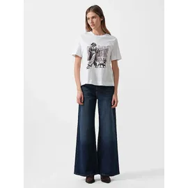 richroyal T-Shirt Braun/Weiß M