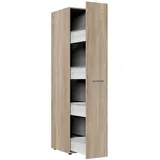 WIMEX Apothekerschrank »Multiraumkonzept, - holzfarben - Maße cm, B: 30 H: 185 T: 54.0