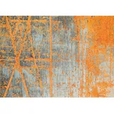 Wash+Dry Rustic 170 x 240 cm grau/orange