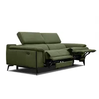 Courtois Laville Relaxsofa, Olivgrün, Textil, Rechteckig, 212x82x103 cm, Wohnzimmer, Sofas & Couches, Sofas, Heimkino Sofas