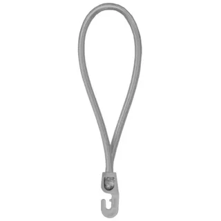 Bradas Spanngummi mit PVC Haken 0,4x25cm grau Bradas 5549