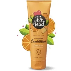 Pet Head Haarspülung, Ditch the Dirt, Orange für Hunde (250 ml)