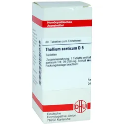 Thallium Aceticum D 6 Tabletten 80 St