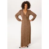 Aniston CASUAL Maxikleid Paisley Braun 46