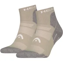 Head HIKING ALL CLIMATES QUARTER Sneakersocken 2er Pack Grau 43-46