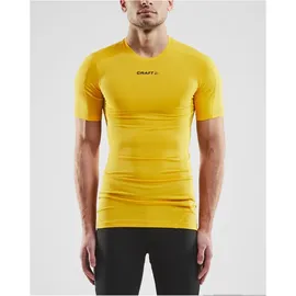 Craft Pro Control Kompressionsshirt Gelb XL