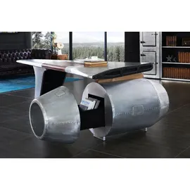 xl moebel gmbh Schreibtisch Aviator Silber