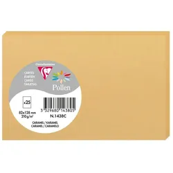 Pollen 250x Pollen, Karten 82x128 mm, 210g - Karamell 1438C