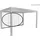 Biohort Glasschiebewand 3 m dunkelgrau-metallic