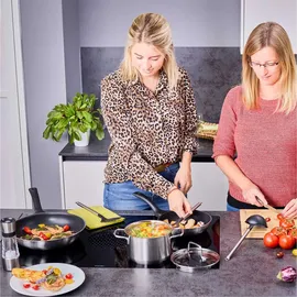 Rösle Basic Line Topf-Set 5-tlg. 3 x Kochtopf + 2 x Bratpfanne