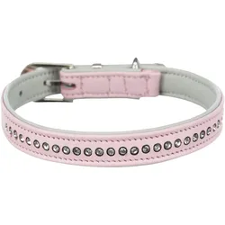 Trixie Active Comfort Halsband mit Strass XXS-XS Hundezubehör rosa