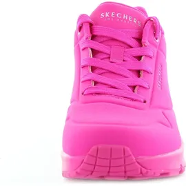 SKECHERS Uno Night Shades hot pink durabuck 38