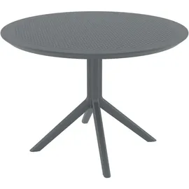 CLP Sky Gartentisch Ø 105 x 74 cm Dunkelgrau