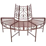 deluke Baumbank 122 x 63 x 80 cm Schwarz