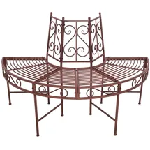 deluke Baumbank 122 x 63 x 80 cm Schwarz