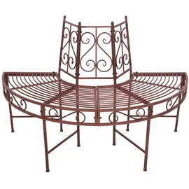 deluke Baumbank 122 x 63 x 80 cm Schwarz