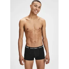 JACK & JONES Herren Boxershort 5er PACK NOOS«, (Packung, 5 St.), mit Logobündchen Jack & Jones schwarz
