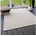 Küche Balkon Garten Flur Kunststoff Raute Grau Größe 240x290 cm