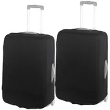 Xcase 2er-Set elastische Schutzhülle für Koffer bis 66 cm Höhe, XL