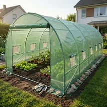 EDENIA Großer Garten Folientunnel VERNA 3 x 6 m