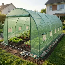 EDENIA Großer Garten Folientunnel VERNA 3 x 6 m