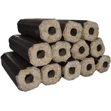 Hartholzbriketts PINI-Kay Holzbriketts Brennholz 10kg & 20kg Briketts hoher Heizwert + GRATIS HLKauf Block (PINI-Kay 10kg + 1 HL Kauf Block)