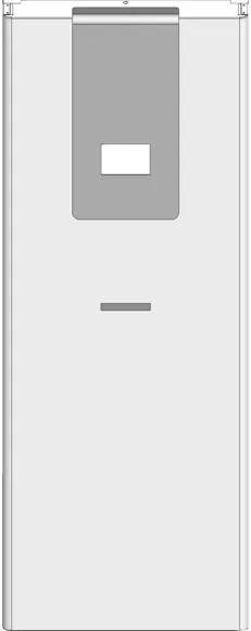 Ersatzteil Tuer HSBC komplett von Stiebel Eltron - 330962