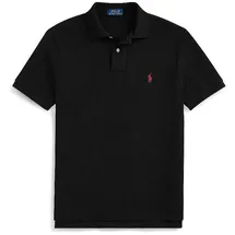 Ralph Lauren Piqué-Poloshirt schwarz XL