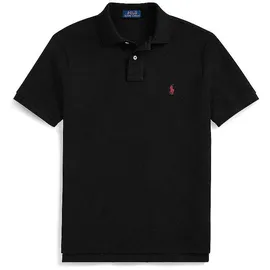 Ralph Lauren Piqué-Poloshirt schwarz XL