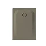 Bette BetteUltra Duschwanne 1650-404AE 100x75x2,5cm, Antirutsch/Pro, graphite