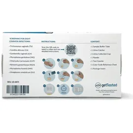 gettested Teststreifen 8 in 1 STI Test-Kit 1 St.