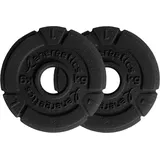 Energetics Hantelscheiben 0,5kg - 5kg SCHWARZ - 2X2,5