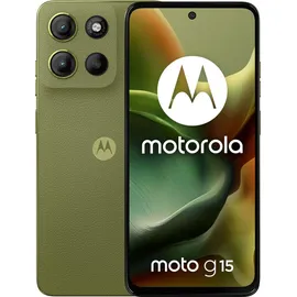 Motorola Moto G15 4 GB RAM 128 GB Iguana Green