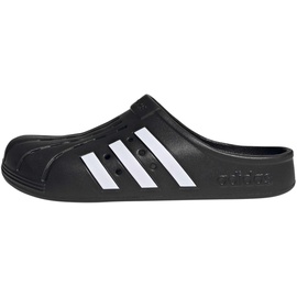adidas Adilette Clogs Slide Sandal, core Black/FTWR White/core Black, 43