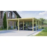 Weka Doppelcarport 618 5,76 x 7,84 m kdi