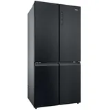 Haier Kühl-/Gefrierkombination Cube 90 HCR39F19ENPT, 190,5 cm hoch, 90,8 cm breit, Humidity Zone: Obst, Gemüse und Salat 2x länger frisch halten schwarz