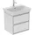 Ideal Standard Connect Air M√∂belwaschtischunterschrank, - Waschbeckenunterschrank, Waschtischunterschrank Frontfarbe weiß glänzend BxHxT 51,7 x 40,9 x 53 c (53 x 40.90 x 51.70 cm)