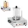Royal Catering RCHW-350-2 Fun Kitchen, Silber