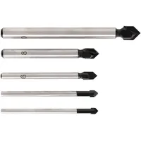 Stier Fliesenbohrer Set 5-tlg. Zylinderschaft 4 - 10 mm